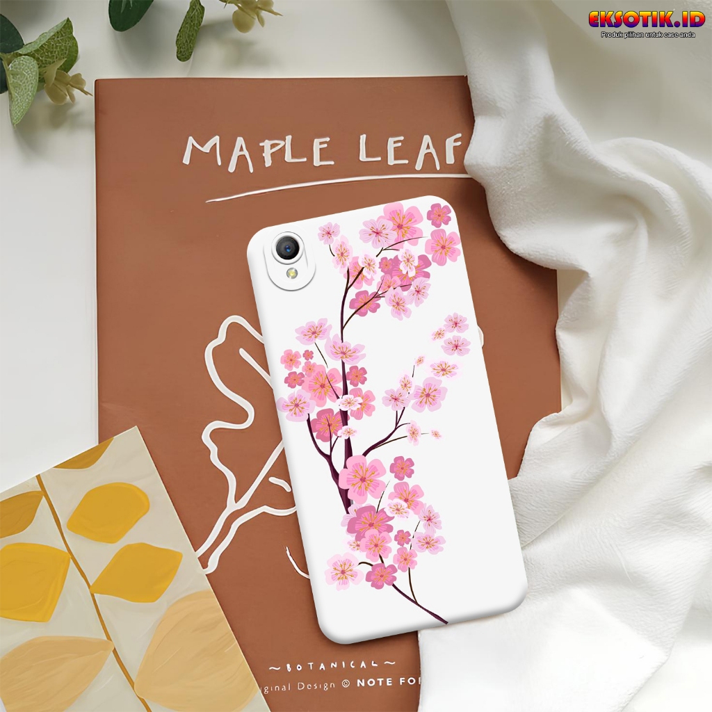 Case OPPO A37 A37f- Eksotik.id - Casing  OPPO A37 A37f - Case BUNGA - Skin Handphone - Silikon OPPO 