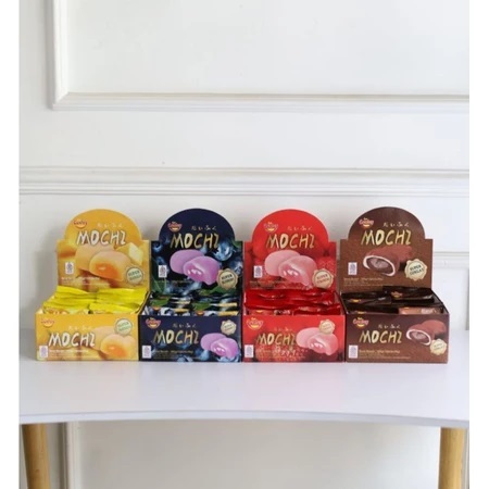 

(PERBOX ISI 12) CONLEY MOCHI | SUPER COKELAT | SUPER MANGGA | SUPER STROWBERRY | SUPER BLUEBERRY 360gr