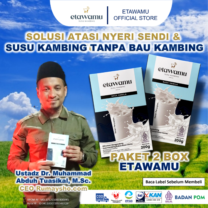 

Etawamu Susu Kambing Nyeri Sendi 2 Pcs