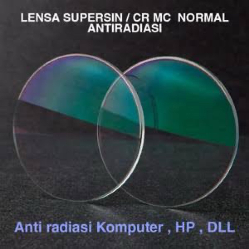 Biaya tambahn lensa SV CR Supersin UV antiradiasi