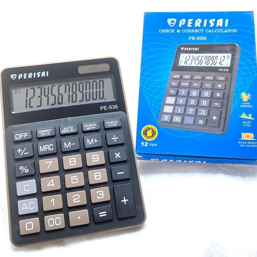 

Kalkulator Perisai PE-936 12 Digit