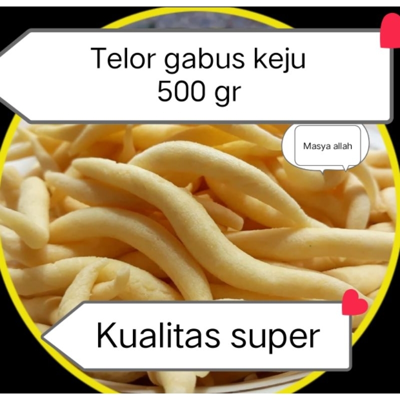 

TELOR GABUS KEJU SUPER 500 GR