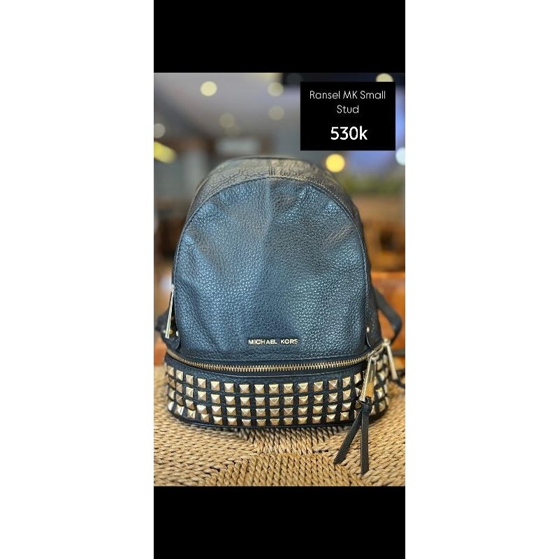 tas ransel MK small stud original