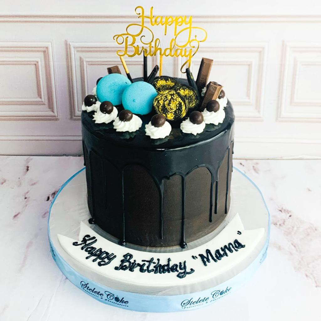 

Kue Ulang Tahun/Birthday Cake/Kue Ultah Tema Chocolate/Kue Birthday jakarta/chocolate Fudge