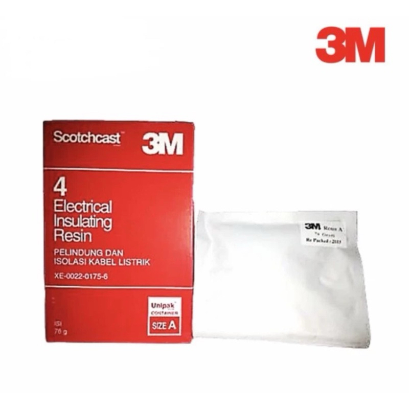 Resin 3M Scotchcast Electrical Insulating 78 gr Resin Cor Kabel