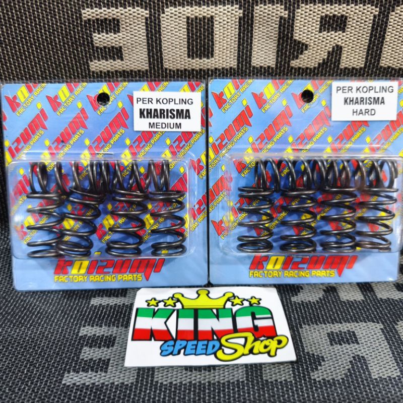PER KOPLING KOIZUMI TIPE MEDIUM & HARD BUAT SUPRA X 125 / KARISMA