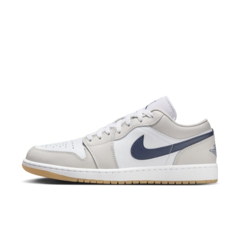 Air Jordan 1 Low WHITE GREY NAVY