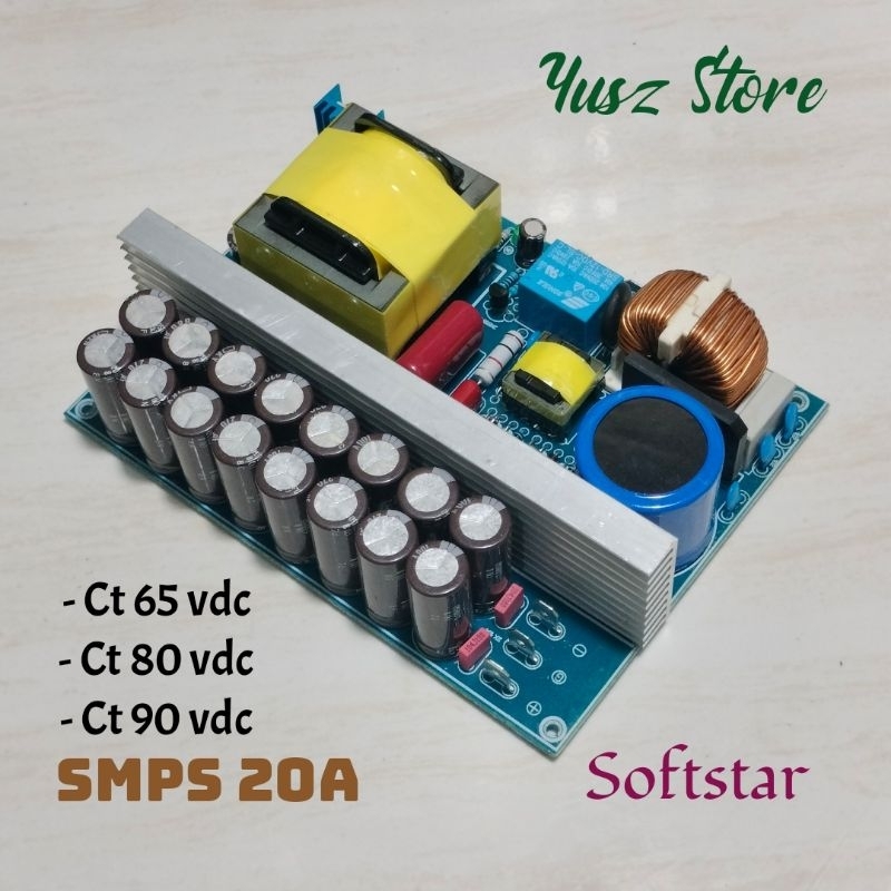 SMPS 20A CT 80volt Power Supply 20 Amper 80 Volt 80v pengganti trafo