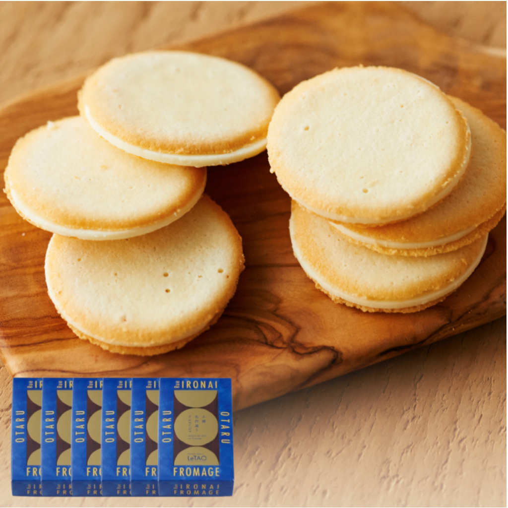 

Otaru LeTao Rue IRONAI Fromage Milk Cheese Biscuit 16 pcs