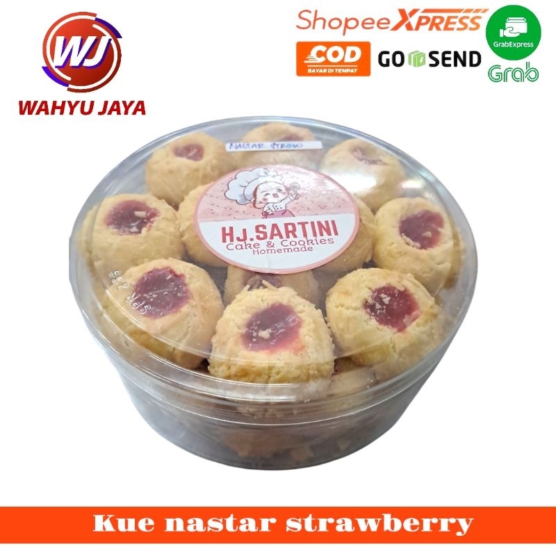 

Kue nastar strawberry 250gram
