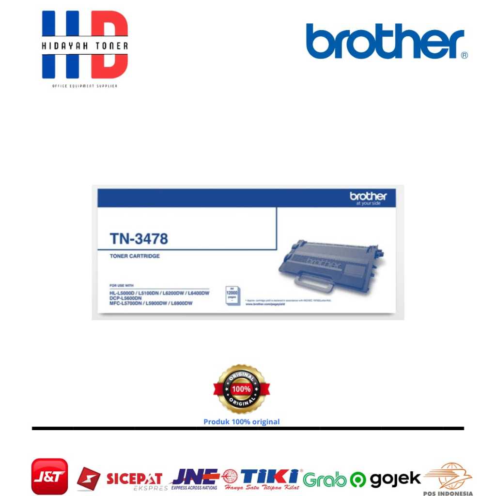 Toner brother TN 3478 original