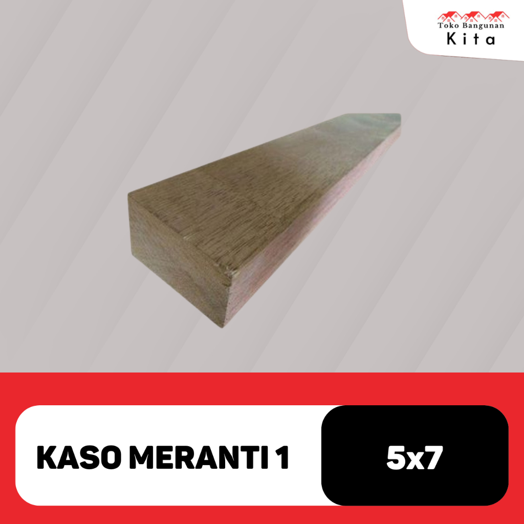 Kayu kaso meranti 1 - 5x7