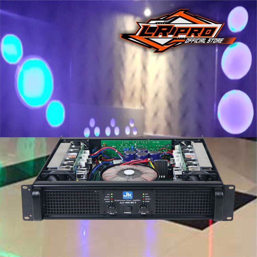 Power amplifier Jk coustic JLA 1800 MK III ( 2x450 watt )