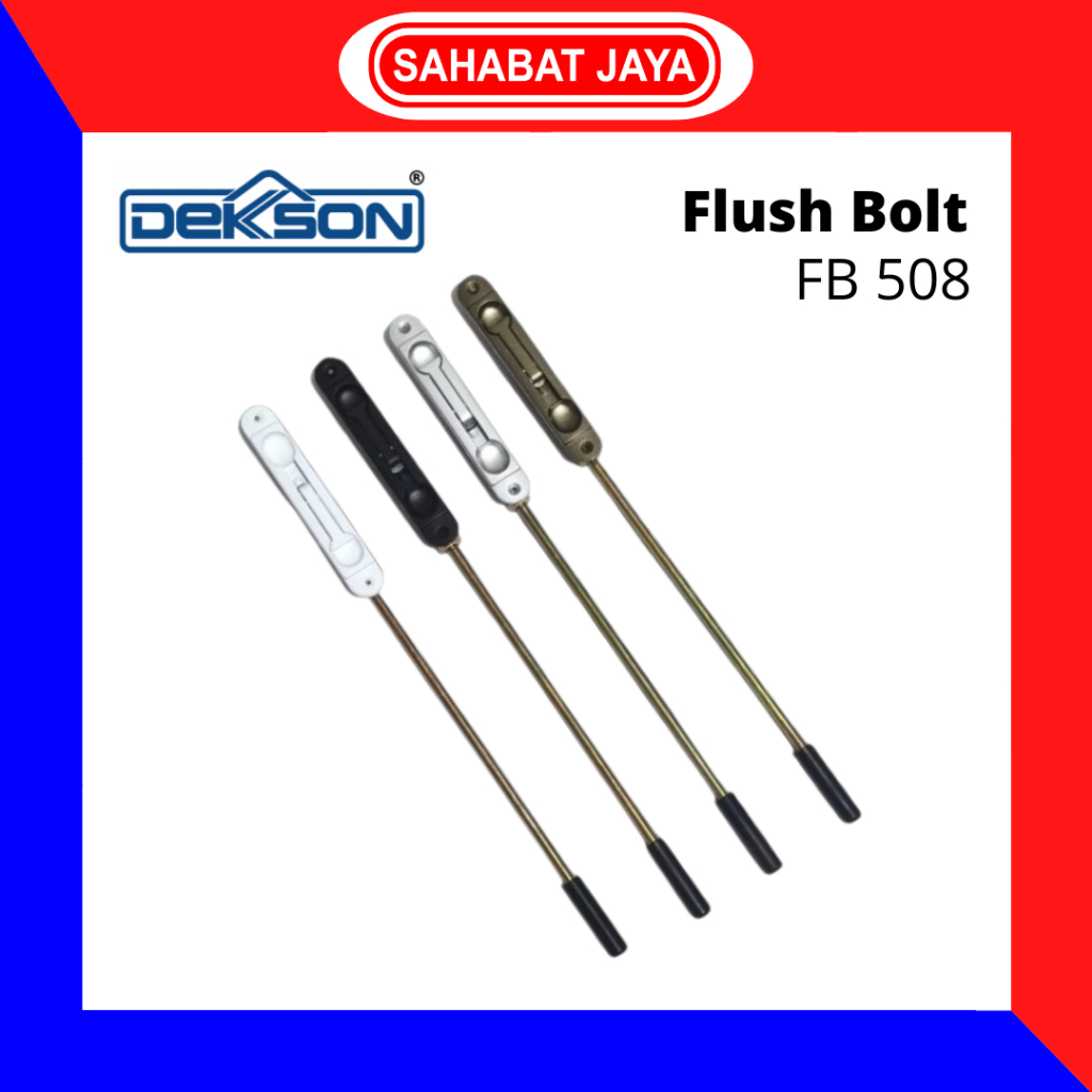 DEKSON Flush Bolt Spartan Selot Pintu Grendel tanam Aluminium Almunium Dekkson