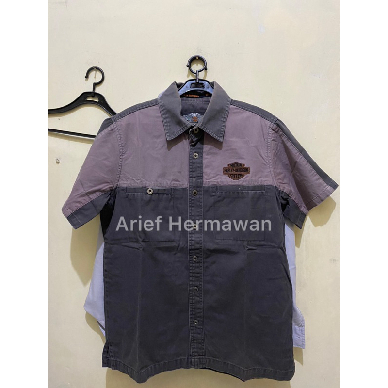 Kemeja Harley Davidson vintage