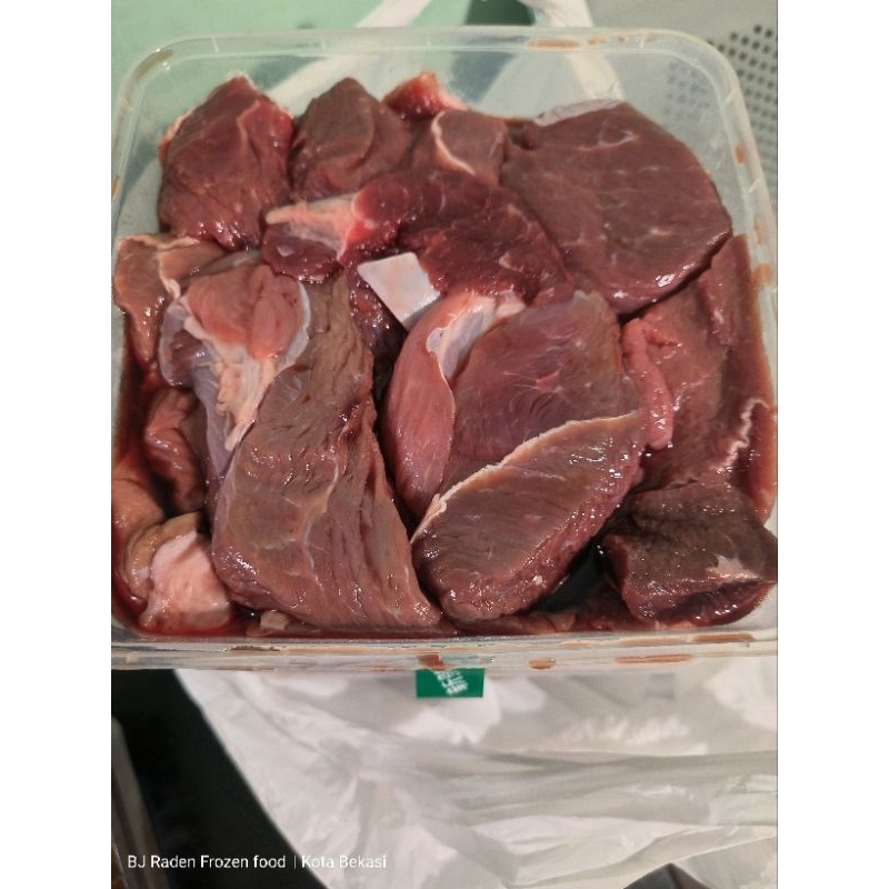 daging rendang daging sapi 1kg