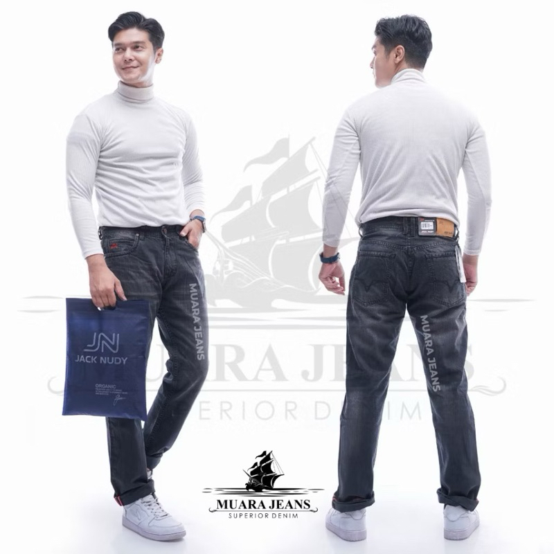 CELANA JEANS PRIA REGULER FIT TIDAK MELAR