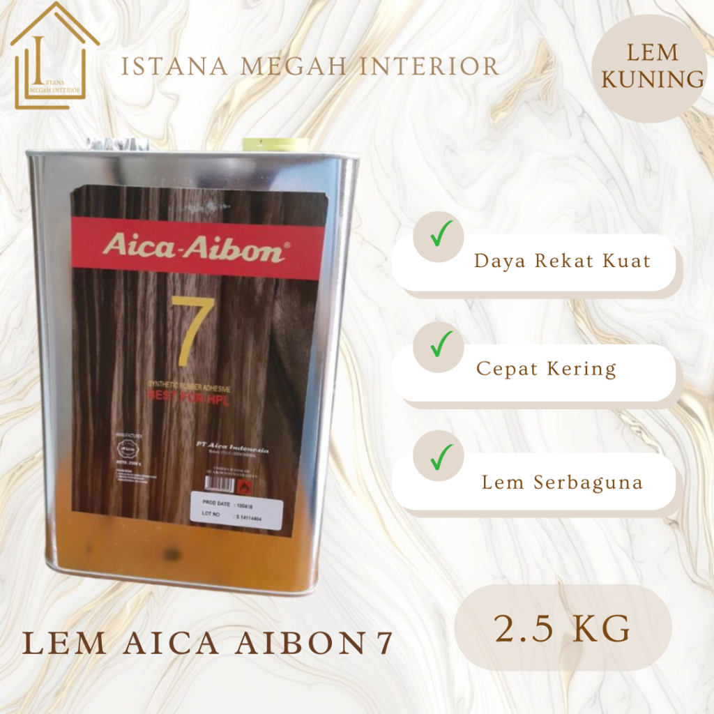 Lem Kuning Aica Aibon 7 (2.5 Kg)