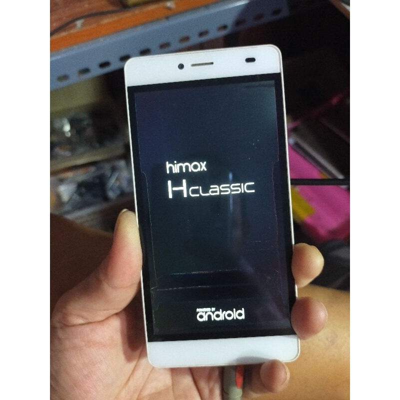 himax m20i minus lcd bercak kaya di poto kesing masih mulus mesin aman