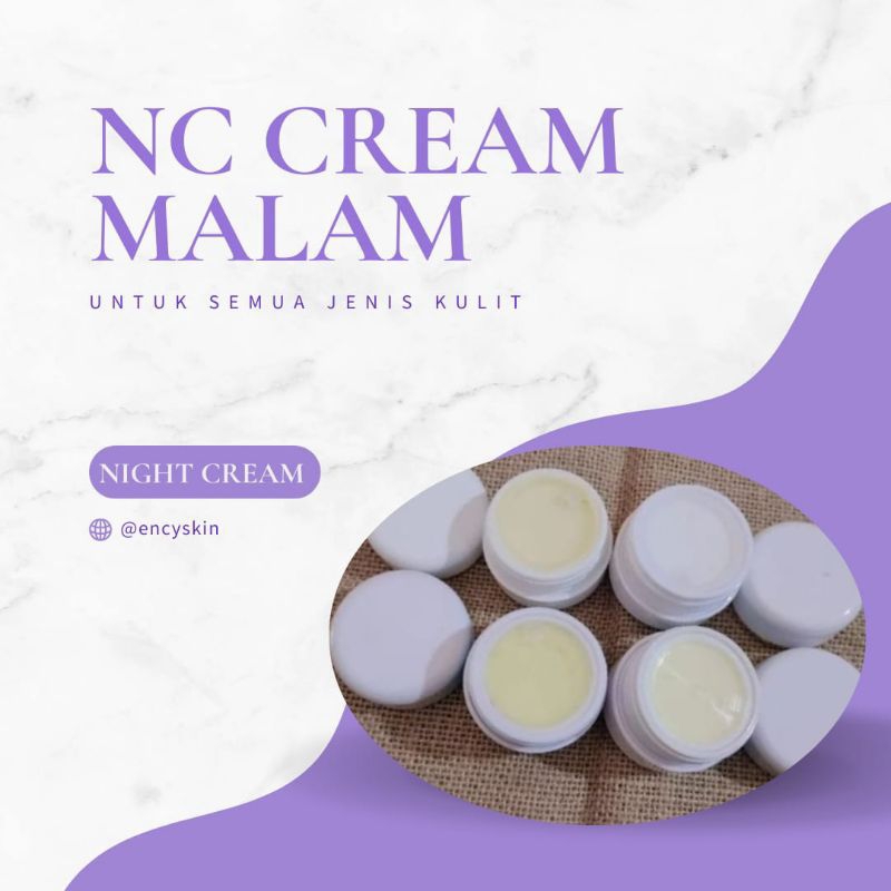 CREAM MALAM DOSIS TINGGI BY NC BEAUTY SKIN// NIGHT CREAM NC BEAUTY