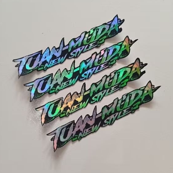 Stiker Bus Asyrof Tuan Muda Jb 5 Hologram Cutting