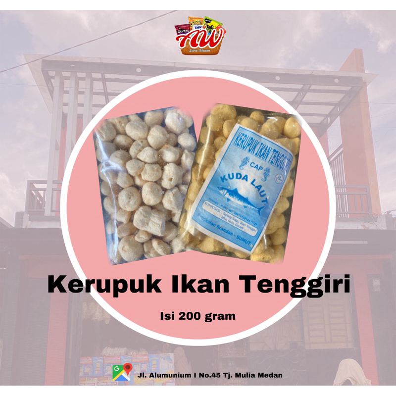 

Kerupuk Ikan Tenggiri 200 gr