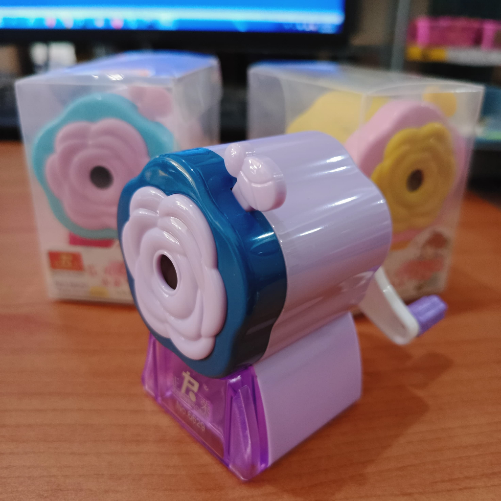 

Sharpener Orotan Serutan Rautan Giling Bunga No.6629