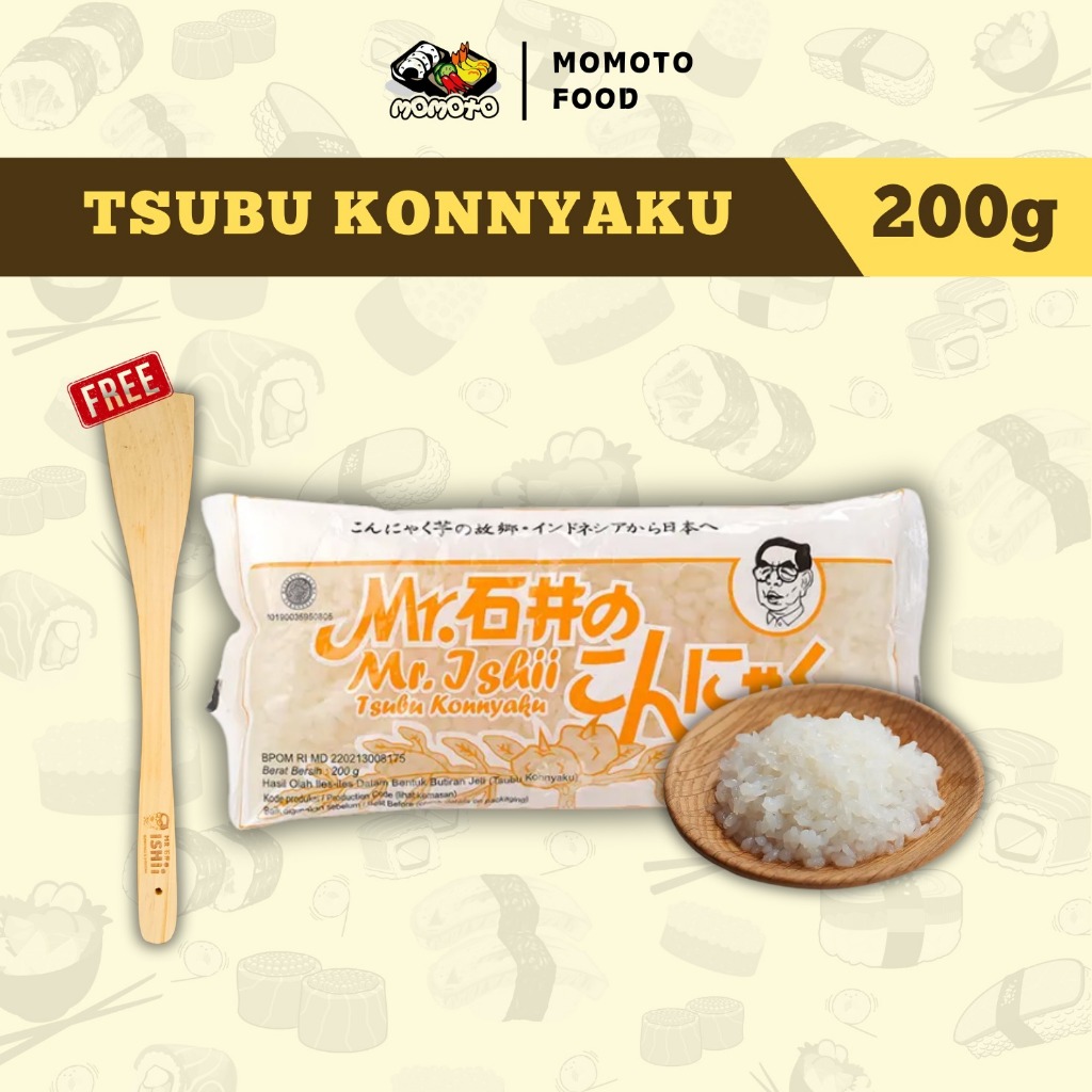 

Tsubu Konnyaku / Nasi Shirataki Ketogenic Diet Keto DEBM 200 gram