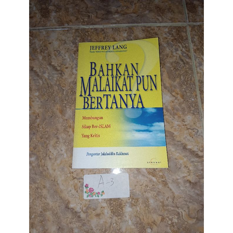 Buku bahkan malaikat pun bertanya