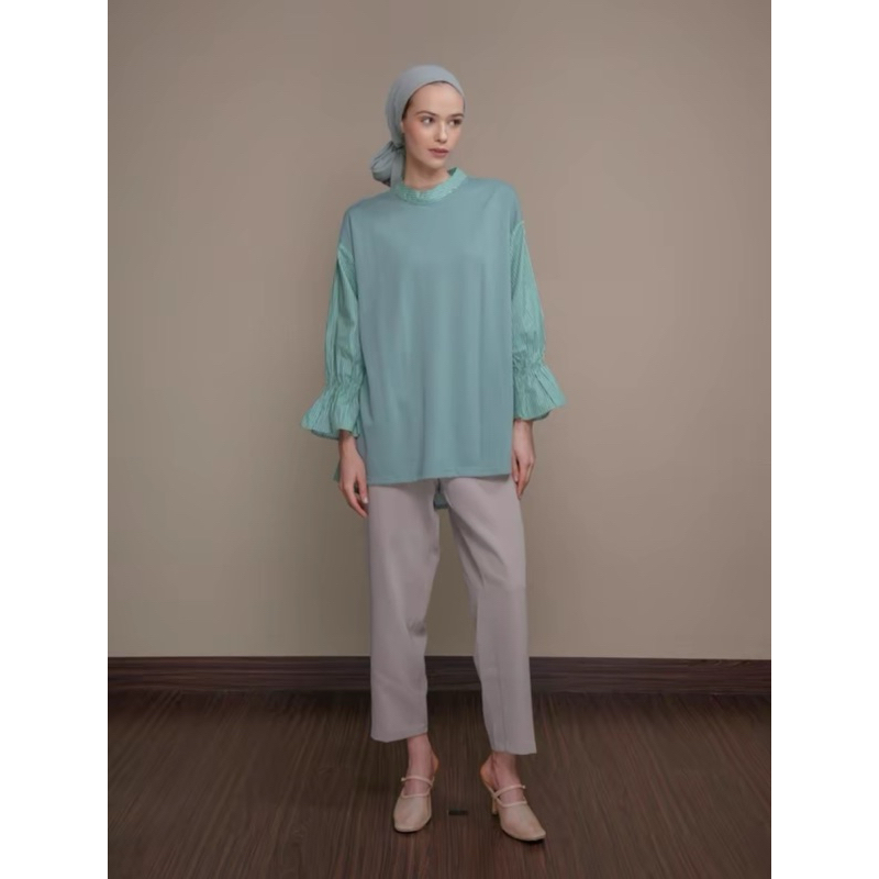 ALEZA LABEL- VELIXA SWEATSHIRT MOSS