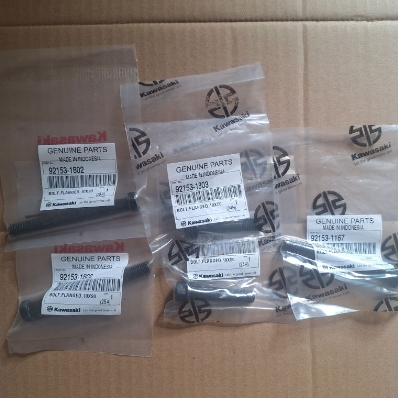 baut baud unitrack unitrak set ninja r ninja ss original