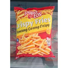 

PAPATOS KENTANG GORENG CRISPY FRIES 1kg
