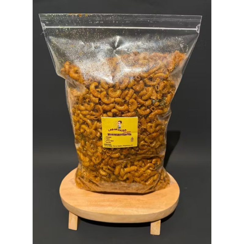

PROMO!! MAKARONI DAUN JERUK RENYAH GURIH PEDAS 1Kg