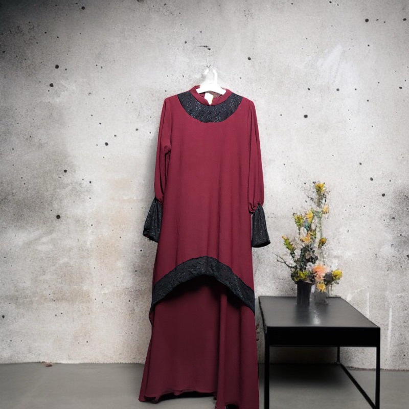 HAGAN BUTIK Gamis syar’i wanita muslim KHUSUS LIVE