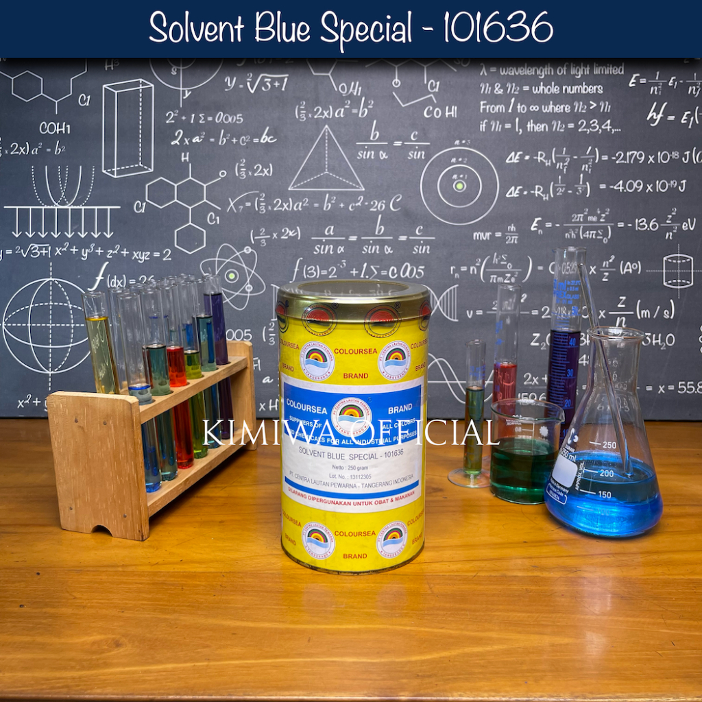 

Solvent Blue Special - 101636 / Warna Biru Minyak / Biru Oil / Warna Minyak - (ORIGINAL)