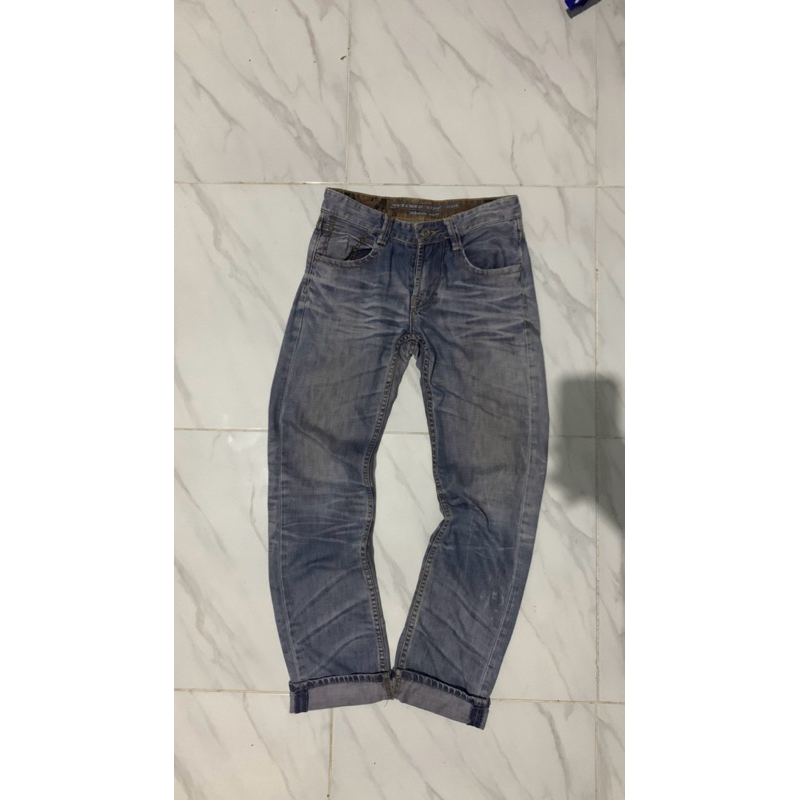 denim jeans fading (second)
