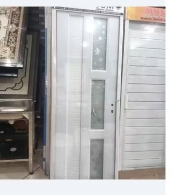 Pintu kamar mandi PVC Platinum 70x200cm/set