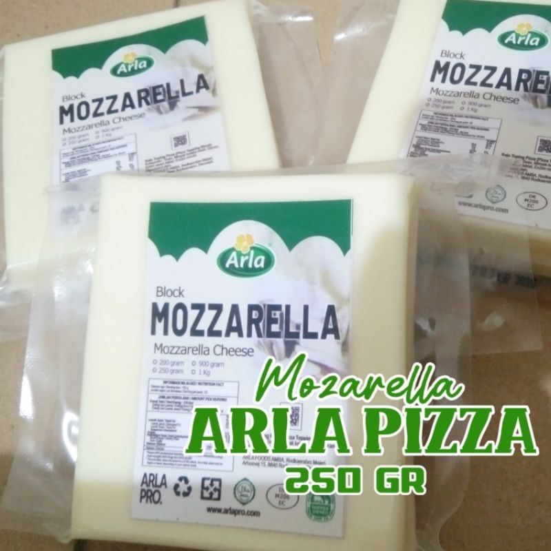 

Mozarella Arla Pizza 250 Gram