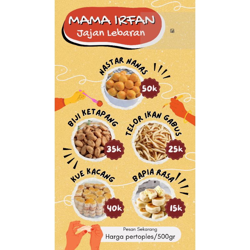 

MAMA IRFAN JAJAN LEBARAN