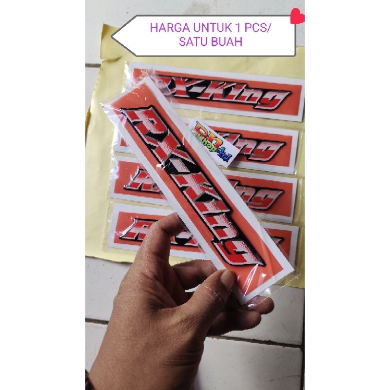 EMBLEM BOX AKI RX-KING  RX-King 2004, 2005, 2006