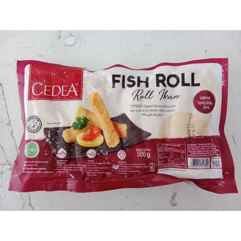 

Cedea fishroll 500 gram