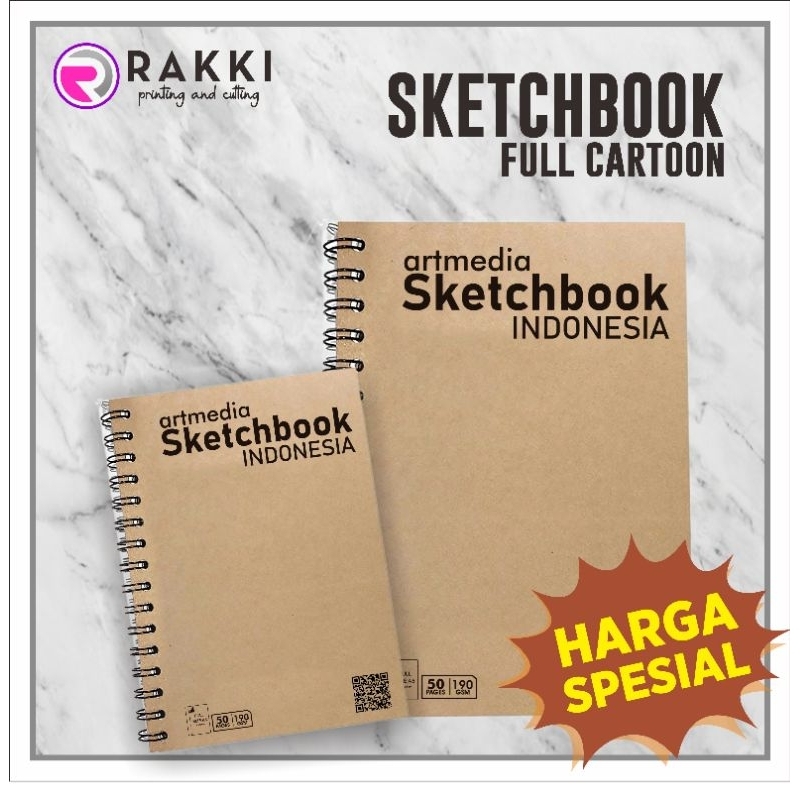 

SKETCHBOOK / BUKU GAMBAR / SKETSA / NOTE BOOK A4