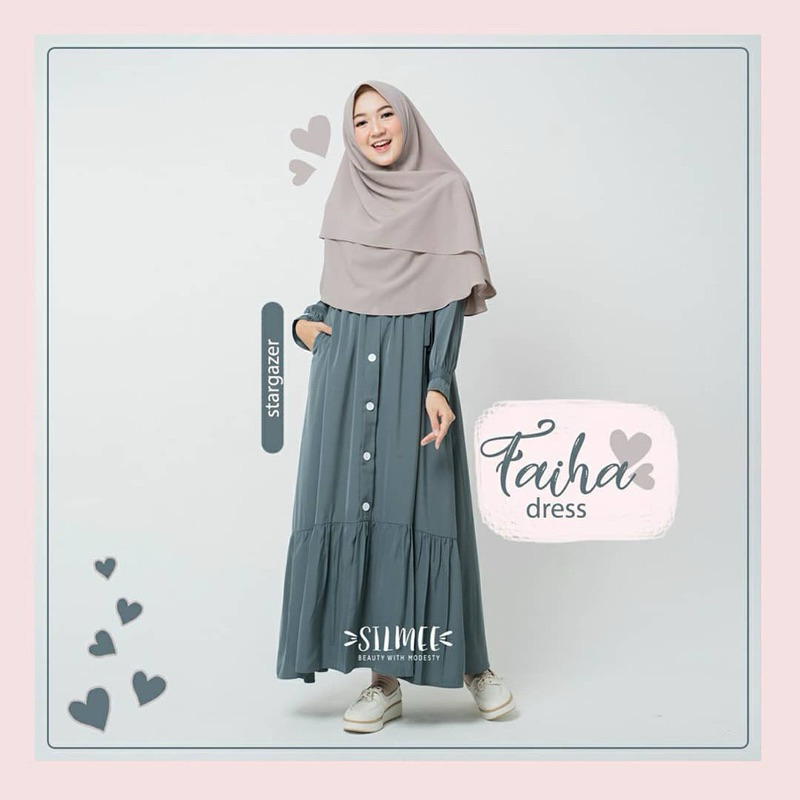 Gamis Faiha warna stargazer