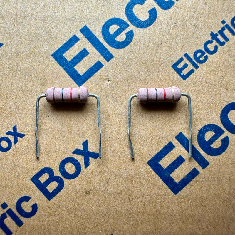 resistor 1k 1w pink japan bodi kecil