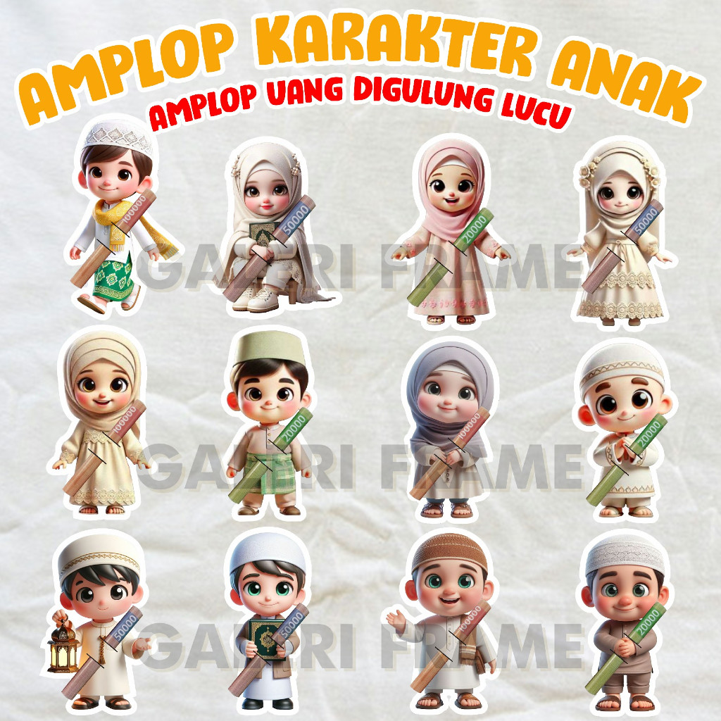 

AMPLOP CARD LEBARAN UANG GULUNG | AMPLOP THR KEKINIAN | AMPLOP CARD LUCU-LUCU GEMEEESSS ANAK-ANAK