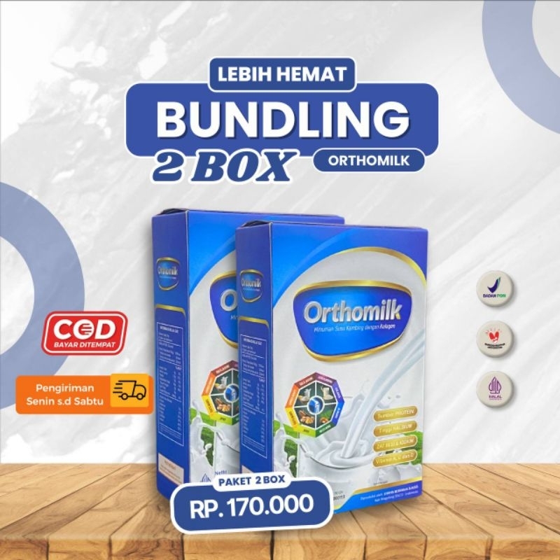 

BELI 2 LEBIH HEMAT | orthomilk susu etawa 8 in 1
