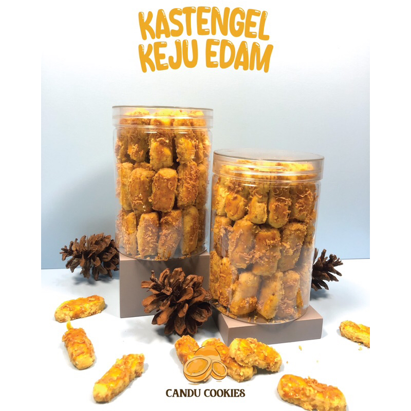 

KASTENGEL KEJU EDAM 800ml / KUE KERING LEBARAN PREMIUM