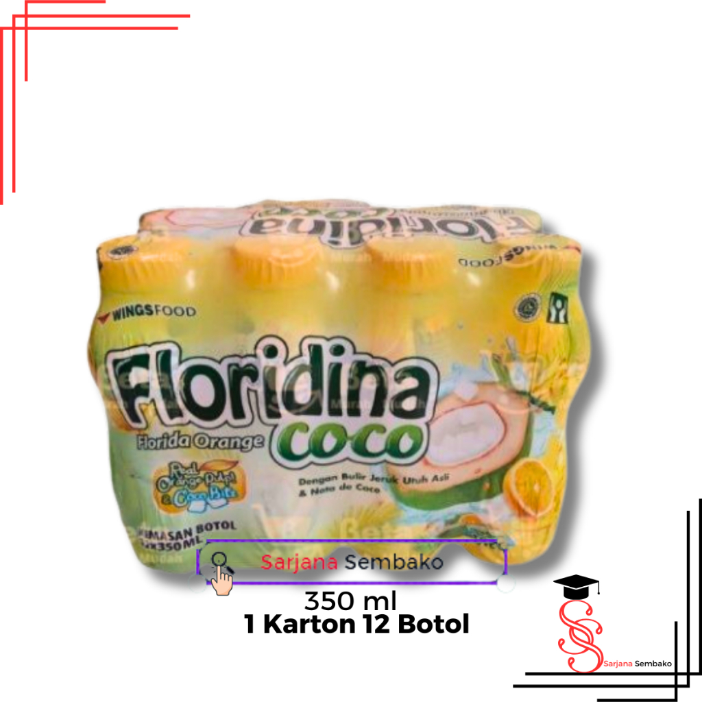 

Floridina Coco 350 ML - 1 Lusin