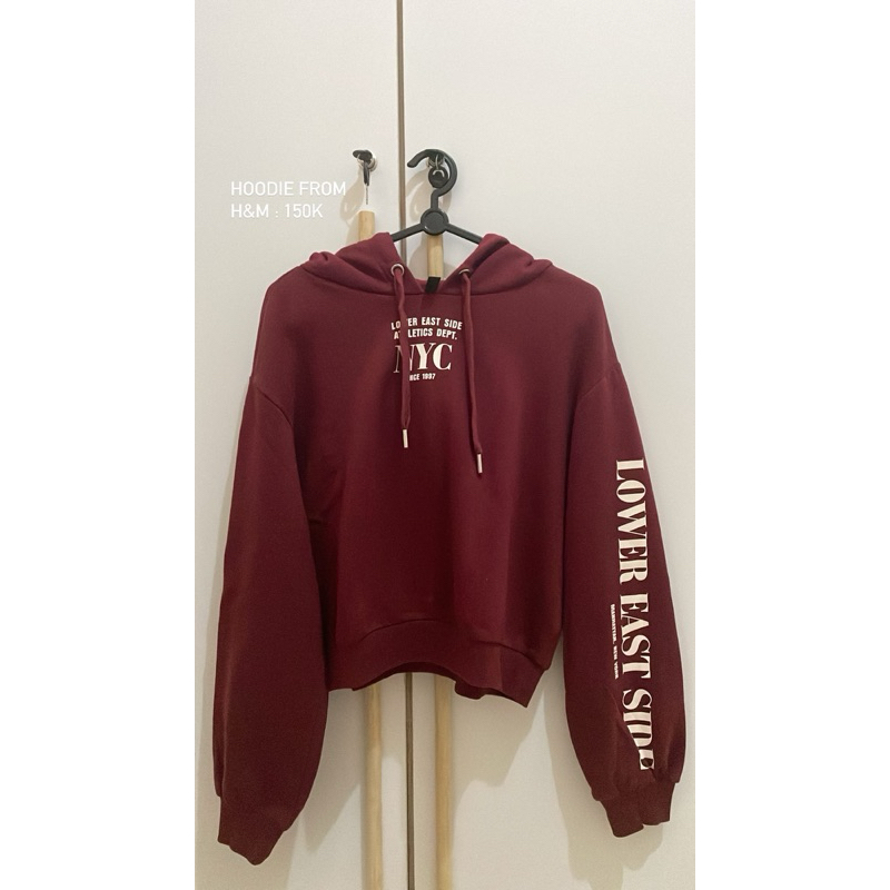 Hoodie Crop H&M