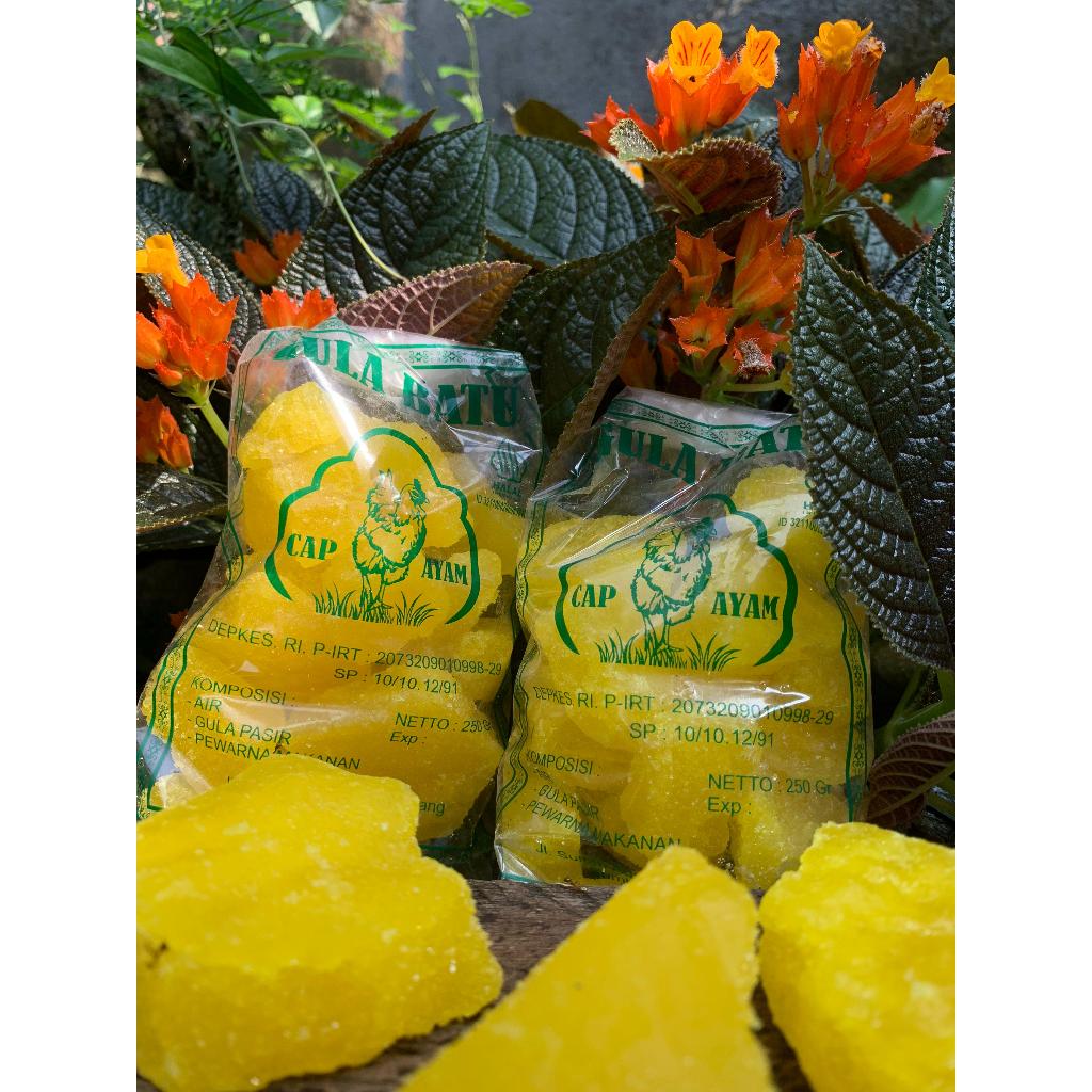 

Gula Batu Cap Ayam Khas Cirebon Kemasan 240 Gram | TERMURAH !!!